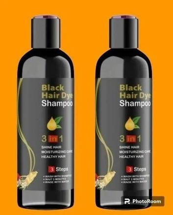 3-in-1 Natural Black Hair Shampoo (Buy 1 Get 1 Free)